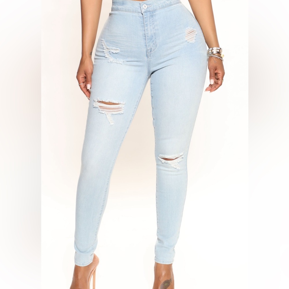 Fashion Nova High Rise Skinny Jeans